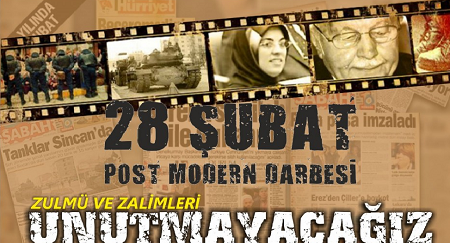 RABBİMİZE ŞÜKÜRLER OLSUN! 28 ŞUBAT TARİHE GÖMÜLDÜ